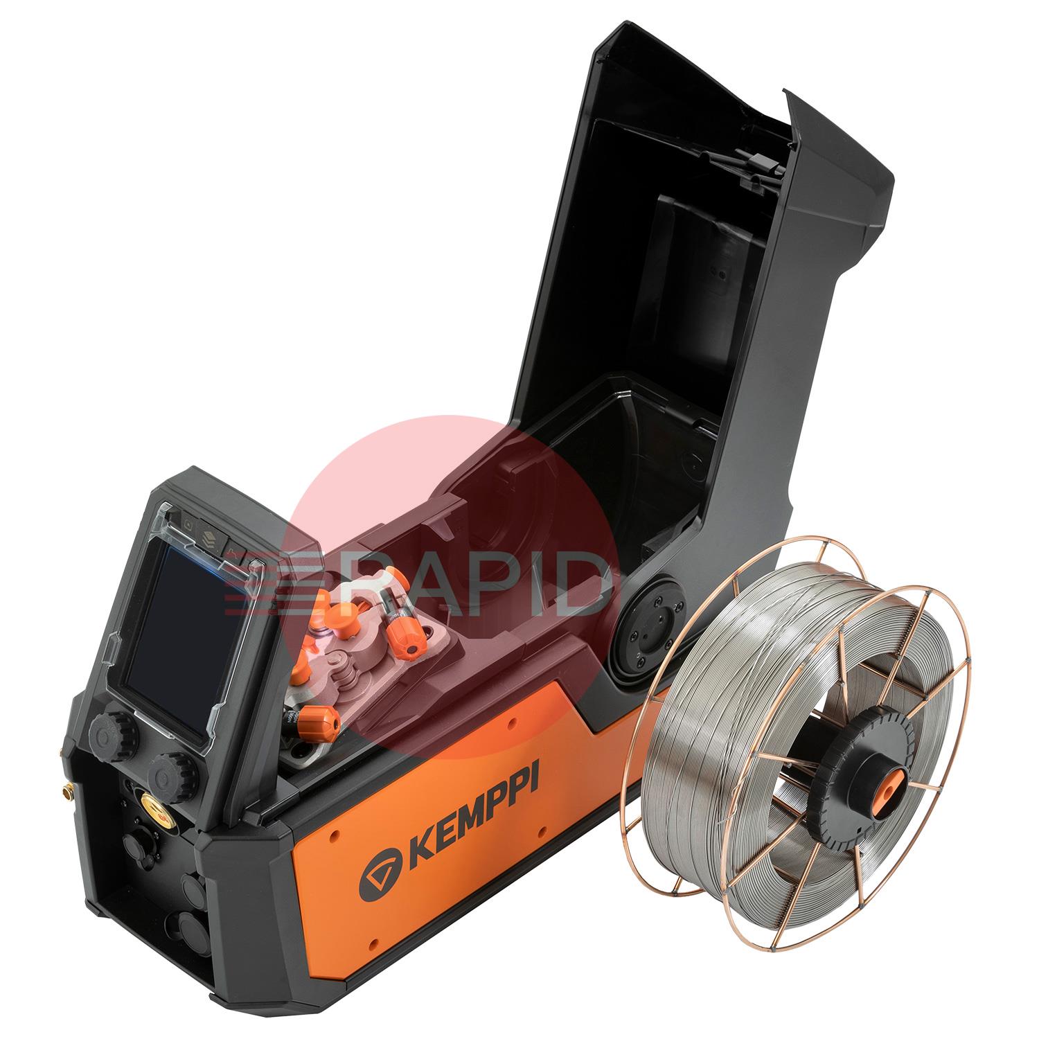 X5110500010SPKAC  Kemppi X5 FastMig 500 Synergic Air Cooled MIG Package, with GXe 405G 3.5m Torch - 400v, 3ph